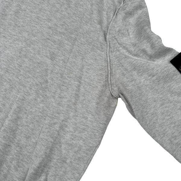 Stone Island 2022 Grey Lightweight Soft Knit - XL