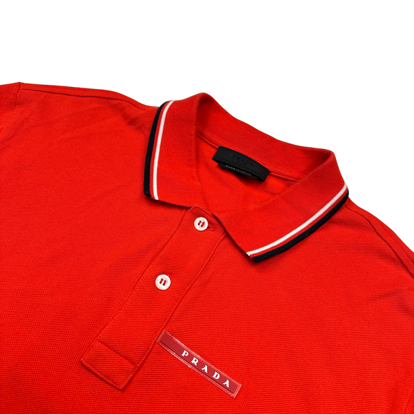 Prada red polo 2025