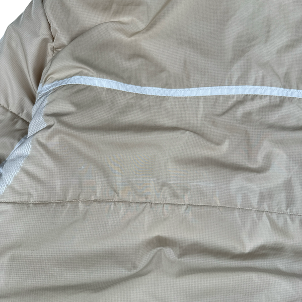 Stone Island 2001 Multi Pocket Cream White Puffer Jacket - XXL