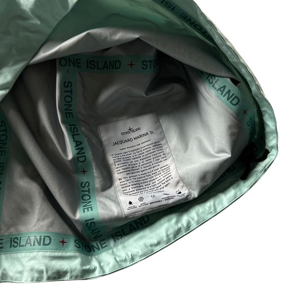 Stone Island 2021 Mint Jacquard Marina 3L Jacket - Medium