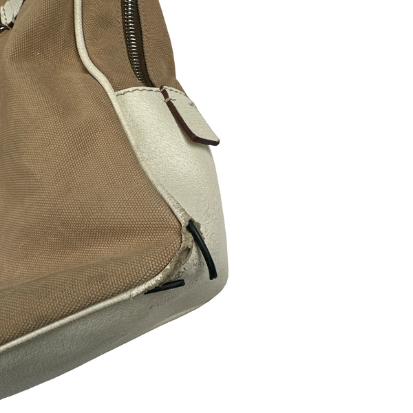 Prada Beige Women's Zipped Handbag