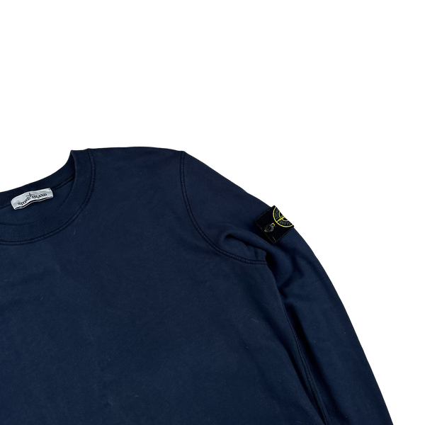 Stone Island 2020 Navy Crewneck Sweatshirt - Large