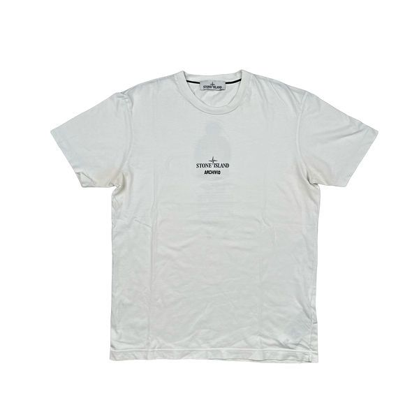 Stone Island 2015 Pure Metal Archivo Short Sleeve T Shirt - Medium
