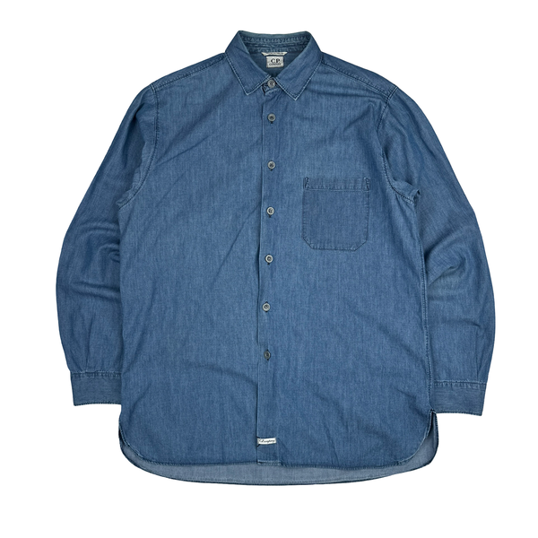 CP Company Vintage Button Down Cotton Long sleeve Shirt - Large