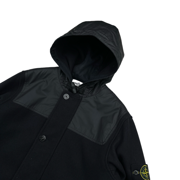 Stone Island 2013 Panno Speciale Mussola Gommata Duffle Jacket - Large