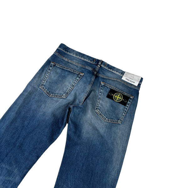 Stone Island 2016 Slim Fit Blue Denim Jeans - 31"
