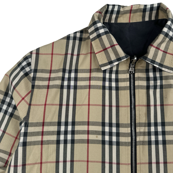 Burberry Reversible Nova Check Reversible Bomber Jacket - Large