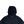 Load image into Gallery viewer, Stone Island 2022 Black Buttoned Hood Spellout Hoodie - XL
