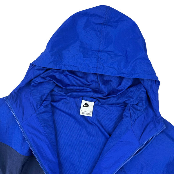 Nike Blue PSG Lightweight Hooded Zipped Jacket - Small