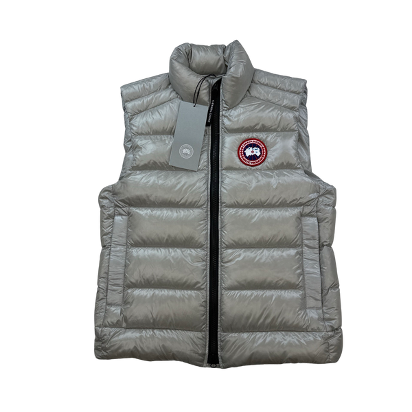 Canada Goose Silver Pearl Down Filled Gilet - Small