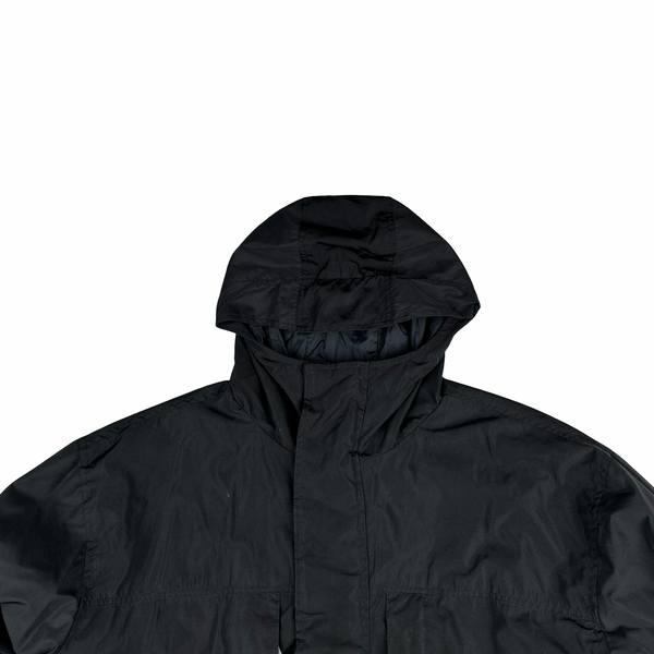 Stussy Black Multi Pocket Hooded Jacket - XL