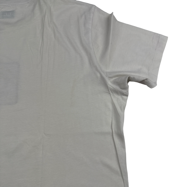 CP Company Graphic Spellout White T Shirt - XL