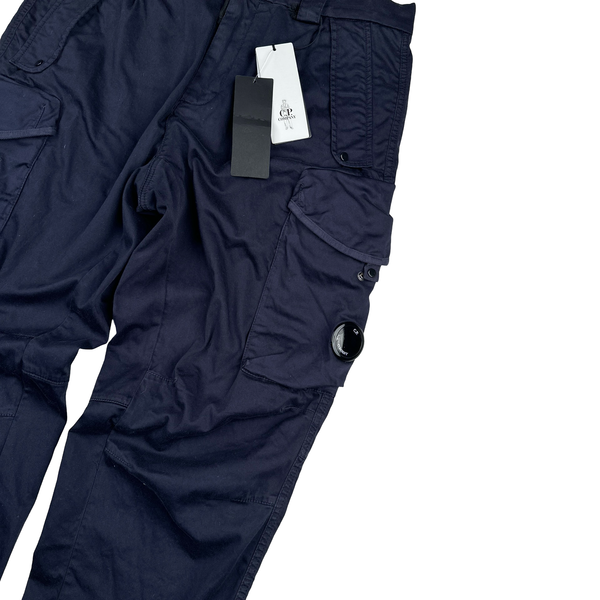 CP Company Navy Loose Fit Lens Viewer Cargos - Medium