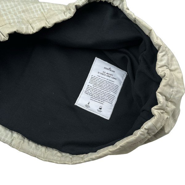 Stone Island 2017 Grid Check Ice Jacket Pullover - Large