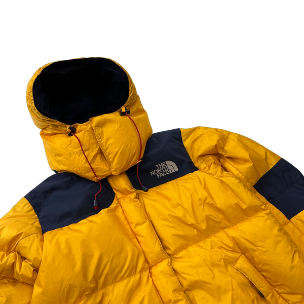 North Face Yellow Summit Series Baltoro 700 Fill Puffer Jacket - Small