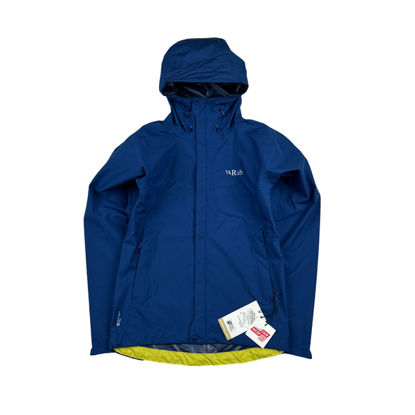 RAB Downpour Eco Pertex Waterproof Rain Jacket - Small