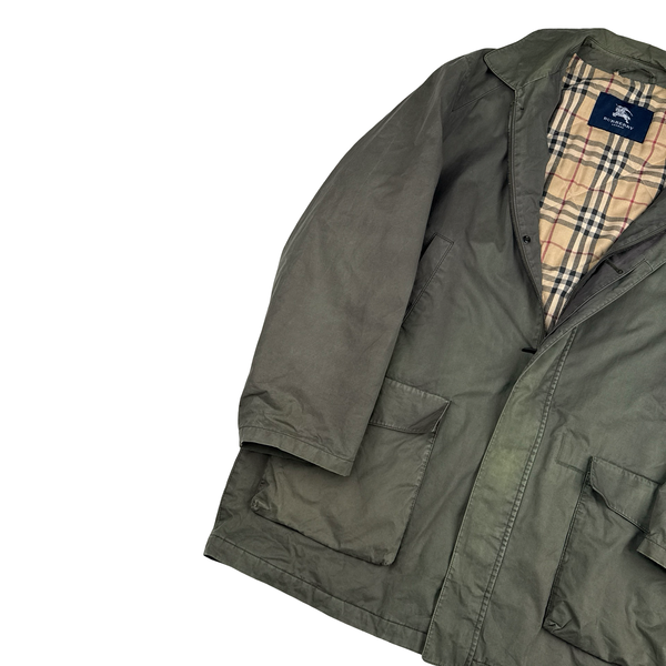 Burberry Nova Check Lined Collared Jacket - XL