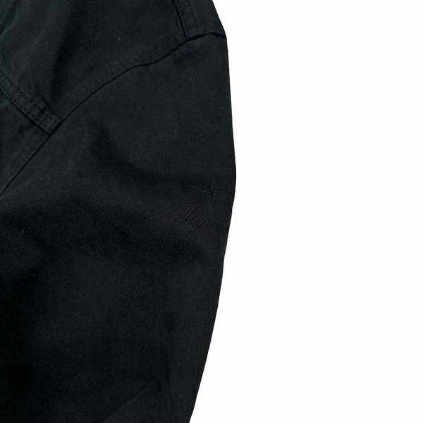 Stone Island x Supreme 2023 Black Bull Denim TC Jacket - Medium