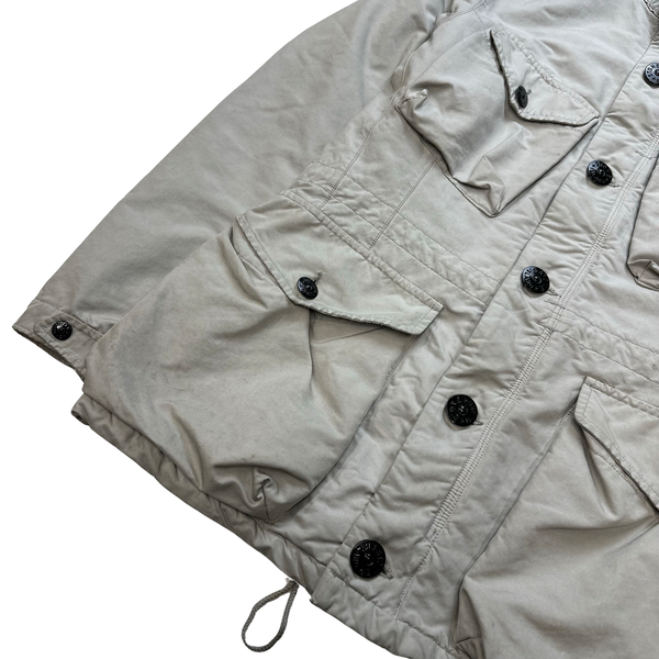 Stone Island David TC Shoulder Badge Multipocket Jacket - Medium