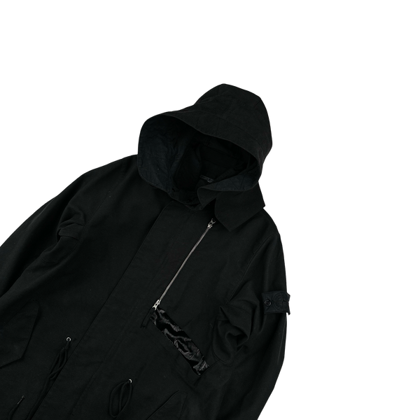 Stone Island 2012 Diagonal-R Wool Shadow Project Long Jacket - Medium