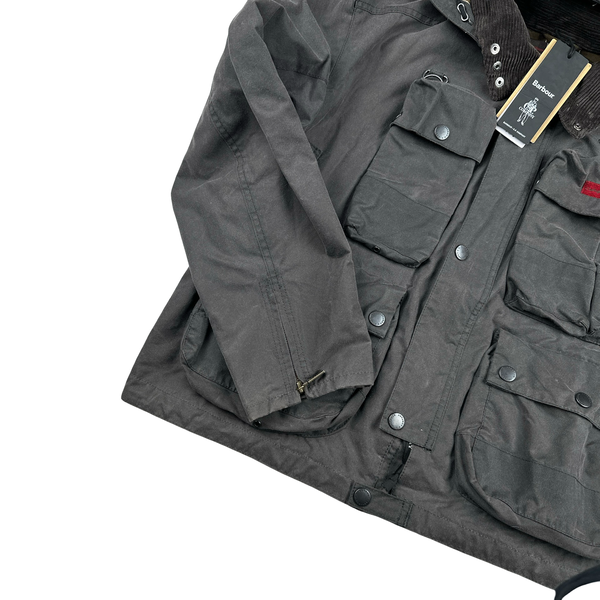 CP Company x Barbour Multi Pocket 500 Mille Waxed Jacket - Large