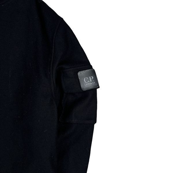 CP Company 1998 Black Badge Wool Blend Jacket - Small