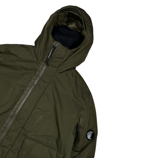CP Company Micro M Down Filled Face Mask Double Zip Jacket - XL