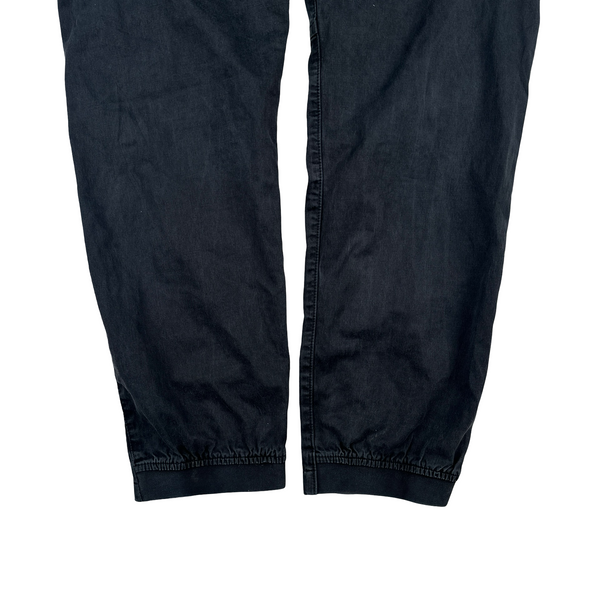 Stone Island 2019 Black Cargo RE T Trousers - Medium