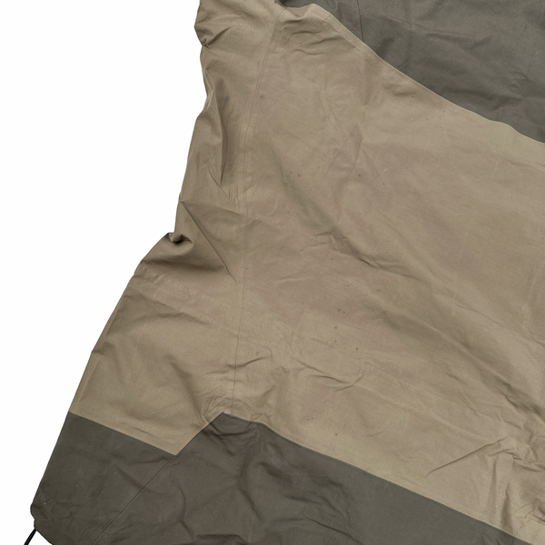 Arcteryx Brown Two Tone Gore-tex Pro Zipped Hooded Jacket - Large