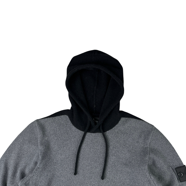 Stone Island 2019 Shadow Project Wool Blend Hoodie Knit Jumper - Small