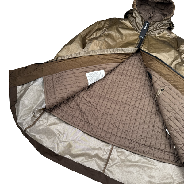 Stone Island 2024 Glass Cover TC Fishtail Parka Jacket - Large