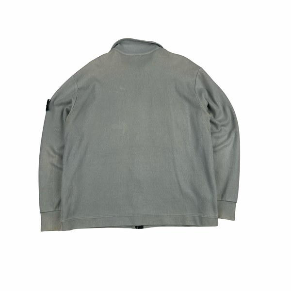 Stone Island SS2000 Vintage Ribbed Cotton Overshirt - Large