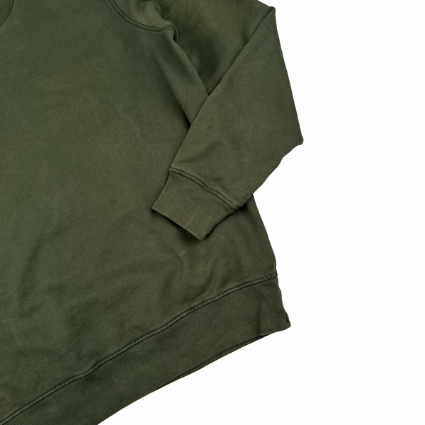 Stone Island 2020 Green Cotton Crewneck Sweatshirt - Small