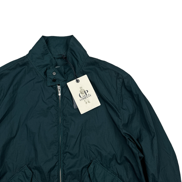 CP Company Teal Giubbino Sfoderato Lightweight Bomber Jacket - XL