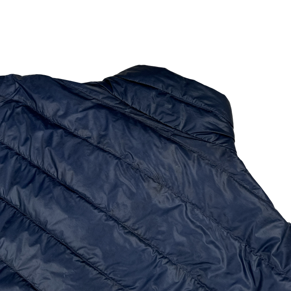Stone Island Blue Micro Rip Stop Down Packable Jacket - XL