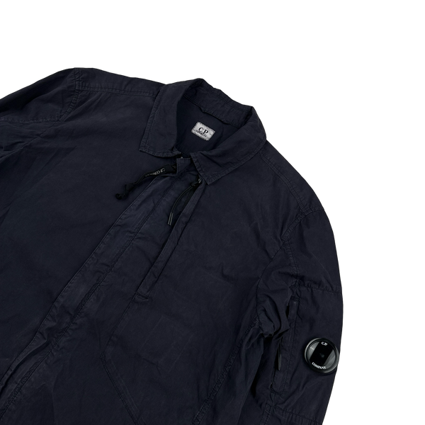 CP Company 50 Fili Navy Overshirt - Medium