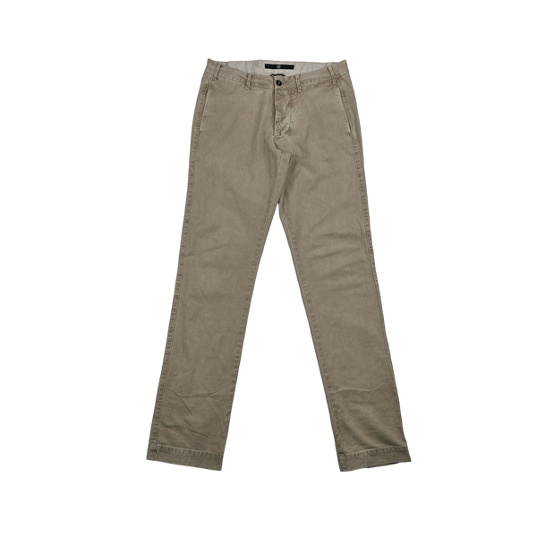 Stone Island Denims 2008 Tan Cotton Cargo Trousers - 32"
