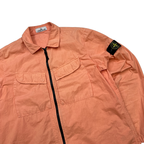 Stone Island 2022 Cotton Zipped Overshirt - XL