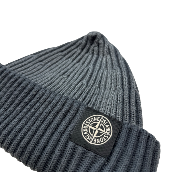 Stone Island 2013 Grey Two Tone Beanie Hat