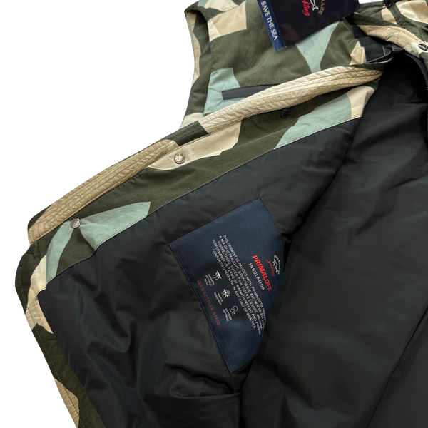 Paul Shark Sharkdazzle Save The Sea Camo Gilet Jacket Large