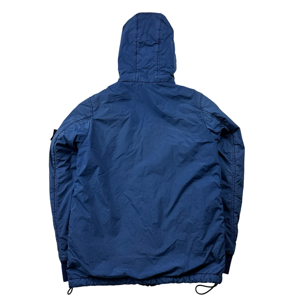 Stone Island 2014 Junior Blue Nylon Shell Cotton Lined Jacket Age 14 16