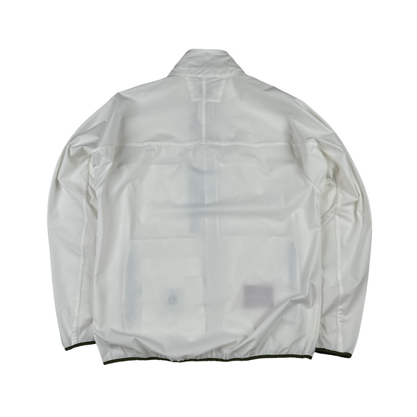 CP Company White Pro Tek Spellout Jacket - Large