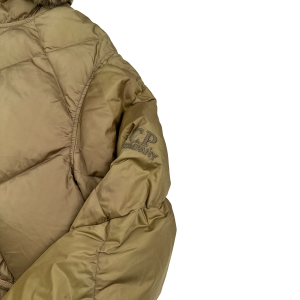 CP Company Vintage Piuma Doca Down Fur Hood Jacket - Small