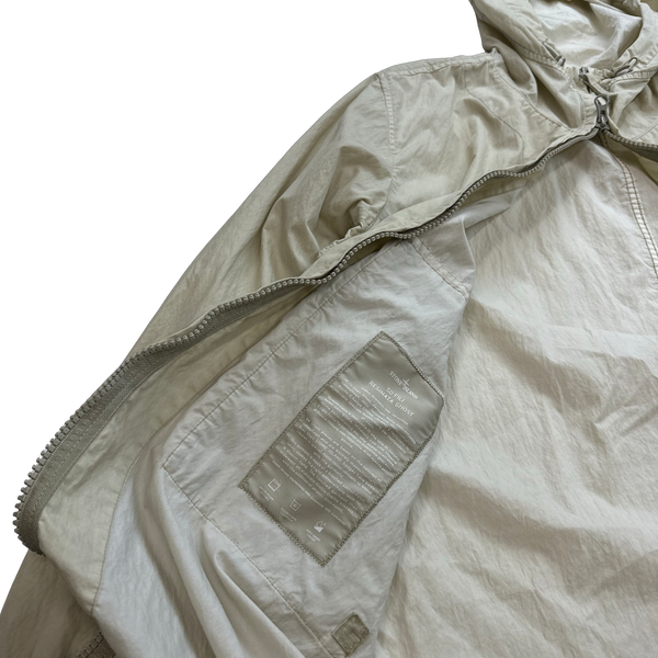 Stone Island 2019 50 Fili Resinata Ghost Parka Jacket - Medium
