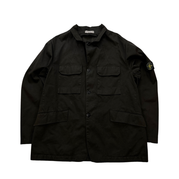 Stone Island 2005 Brown Dutch Rope Cotton Jacket - XXL