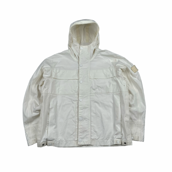Stone Island 2011 White Ventile Ghost Jacket - XL – Mat's Island