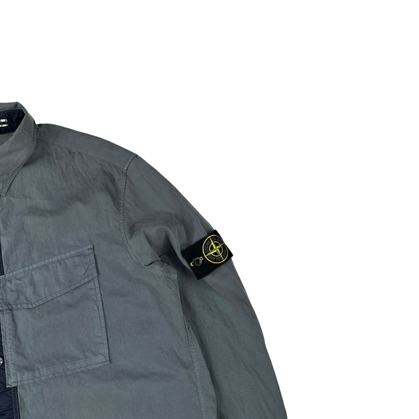 Stone Island 2013 Grey Cotton Shirt - Large