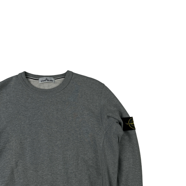 Stone Island 2014 Cotton Grey Crewneck Jumper - Large