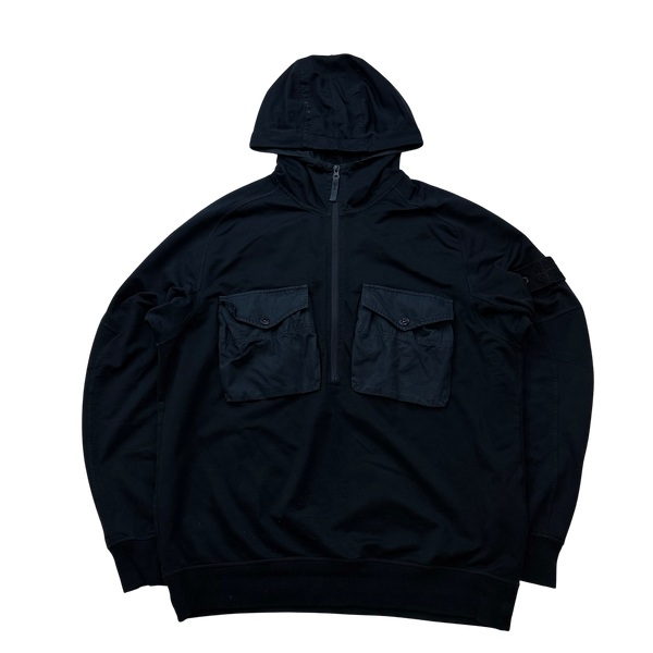 Stone Island 2020 Navy Ghost Smock Pullover Jumper -XL – Mat's Island