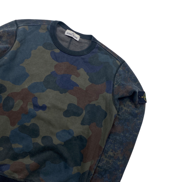 Stone Island 2013 Camo Sweatshirt - Medium